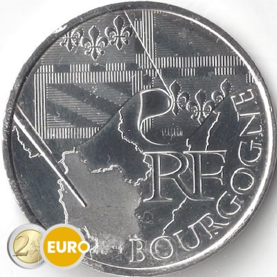 10 euro Frankrijk 2010 - Bourgogne UNC