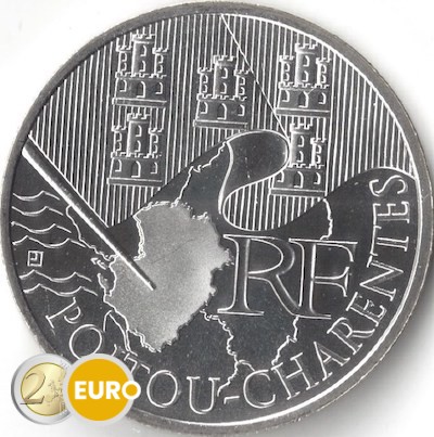 10 Euro Frankreich 2010 - Poitou-Charentes UNZ