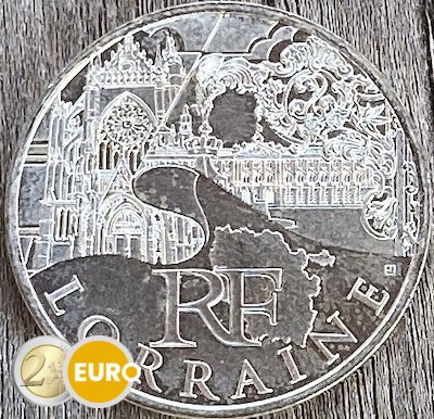 10 euro Frankrijk 2011 - Lotharingen UNC