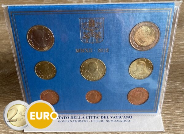 Serie de euro BU FDC Vaticano 2012