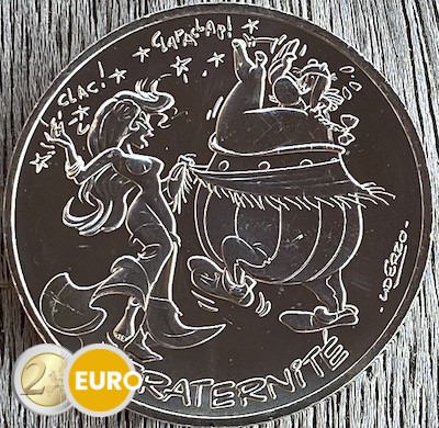 10 euro Frankreich 2015 - Asterix Brüderlichkeit in Spanien