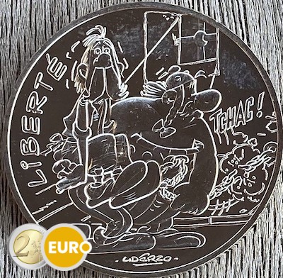 10 euro Frankreich 2015 - Asterix Freiheit bei den Briten