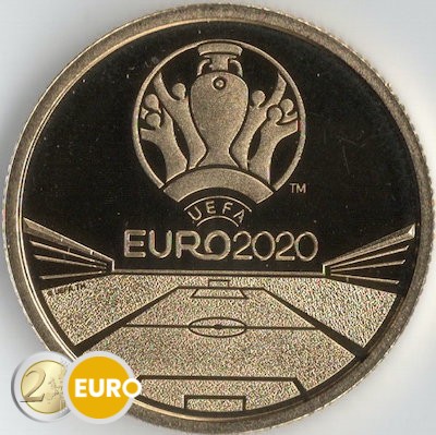 2,50 euros Belgique 2021 - Championnat d'Europe UEFA EURO 2020 UNC