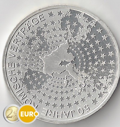 Deutschland 2007 - 10 Euro F 50 Jahre Römische Verträge Stgl.