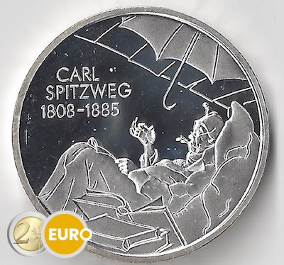 10 Euro Deutschland 2008 - D Carl Spitzweg Stgl.