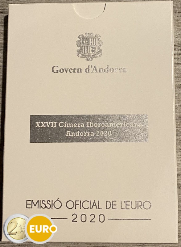 2 euro Andorra 2020 - Ibero-American summit BE proof