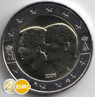 Belgium 2005 - 2 euro BLEU UNC