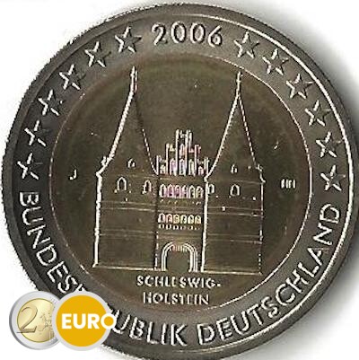 Germany 2006 - 2 euro J Schleswig-Holstein UNC