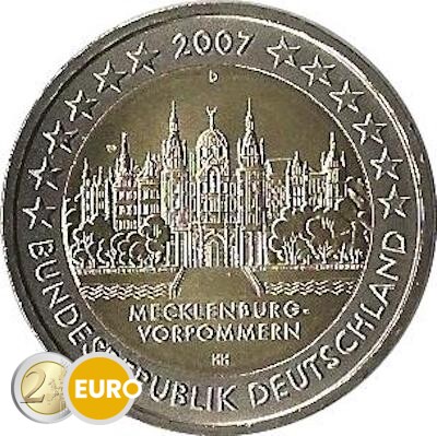 Germany 2007 - 2 euro D Mecklenburg-Vorpommern UNC
