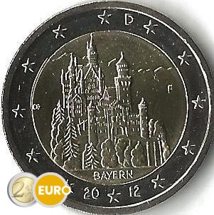 Deutschland 2012 - 2 Euro F Bayern UNZ