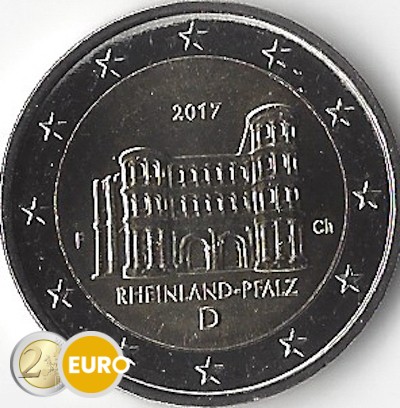2 Euro Deutschland 2017 - F Rheinland-Pfalz UNZ