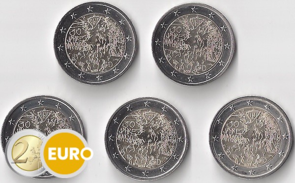 2 euros Alemania 2019 - ADFGJ Muro de Berlín UNC