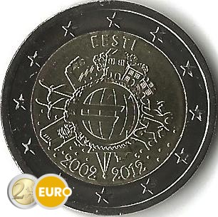 2 Euro Estland 2012 - 10 Jahre Euro UNZ