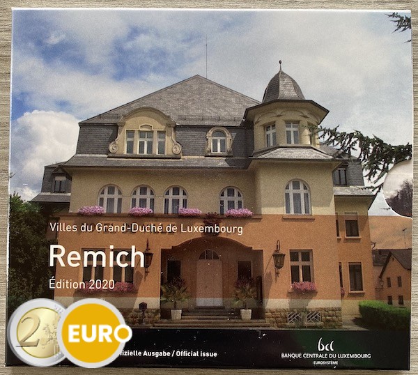 KMS Stgl. Luxemburg 2020 Remich + 2 Euro Heinrich