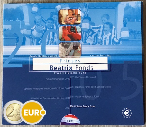 Euro set BU FDC Netherlands 2005 Beatrix Fonds