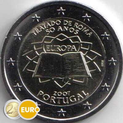 Portugal 2007 - 2 euro Treaty of Rome ToR UNC