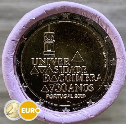Rouleau 2 euros Portugal 2020 - Université de Coimbra