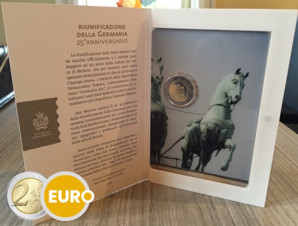 2 Euro San Marino 2015 - Deutsche Einheit Stgl.