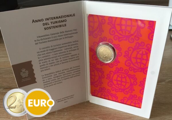 2 Euro San Marino 2017 - Nachhaltiger Tourismus Stgl.