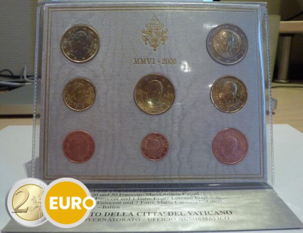 Euro set BU FDC Vatican 2006