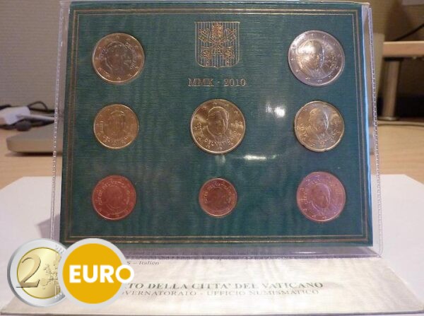 Euro set BU FDC Vaticaan 2010