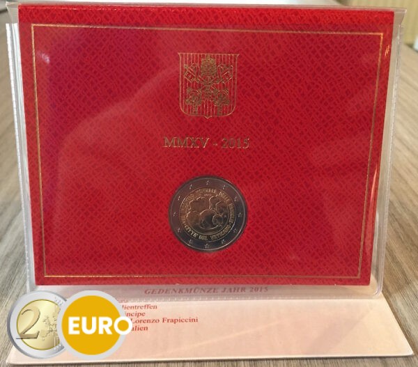 2 euro Vatican 2015 - World Meeting of Families BU FDC