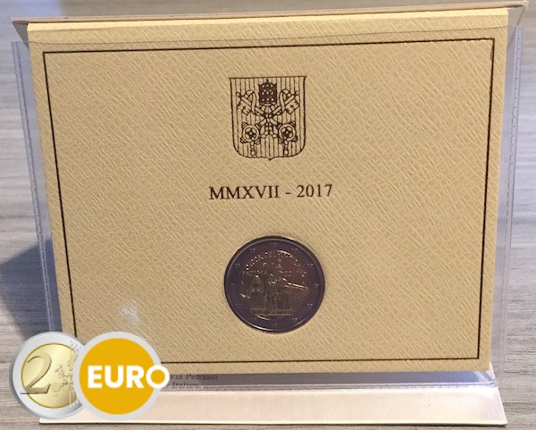 2 euros Vatican 2017 - Apparitions de Fatima BU FDC