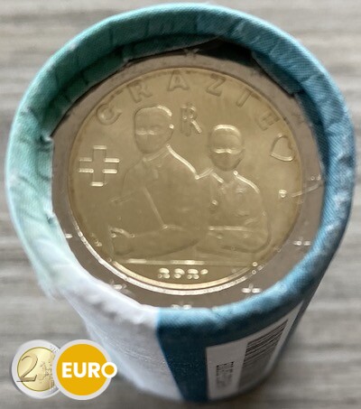 Roll 2 euro Italy 2021 - Grazie Health care