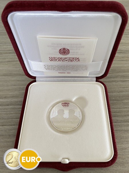 5 euro Vatican 2021 - St Peter and St Paul BE Proof Silver