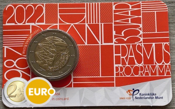 2 euro Netherlands 2022 - Erasmus UNC Coincard