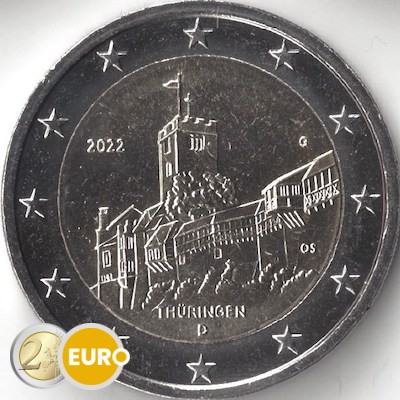 2 euro Germany 2022 - G Thuringia UNC