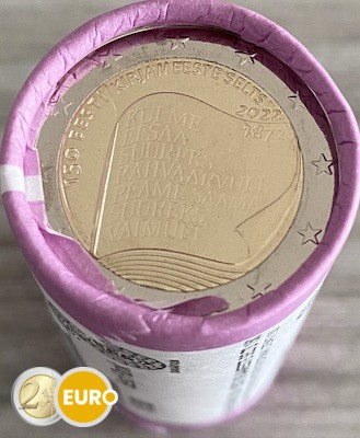 Roll 2 euro Estonia 2022 - Estonian Literature Society