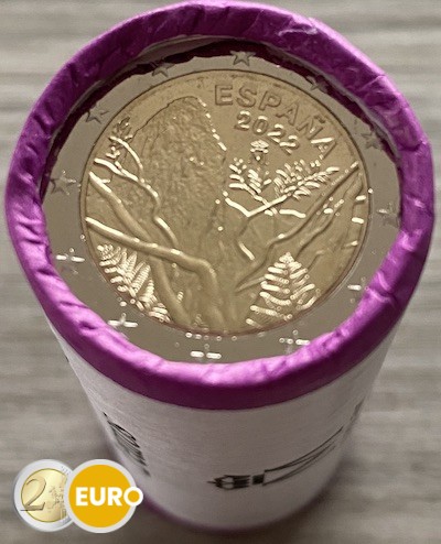 Rollo 2 euros España 2022 - Parque Nacional de Garajonay