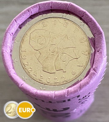 Rolle 2 Euro Litauen 2022 - 100 Jahre Basketball