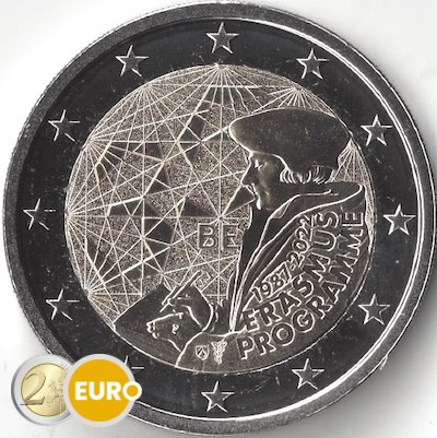 2 euro Belgium 2022 - Erasmus UNC