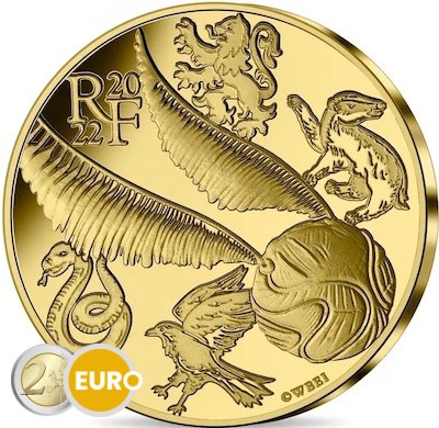 5 Euro Frankreich 2022 - Harry Potter PP Gold