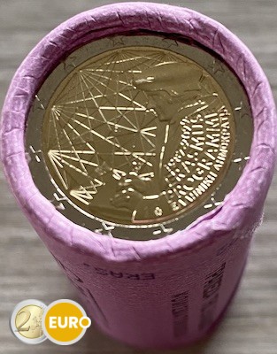 Roll 2 euro Greece 2022 - Erasmus