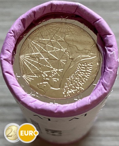Rollo 2 euros Letonia 2022 - Erasmus