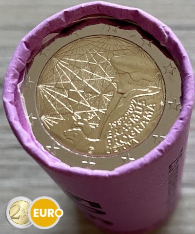 Rollo 2 euros Lituania 2022 - Erasmus