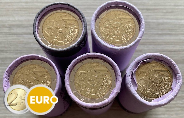 Rollos 2 euros Alemania 2022 - Erasmus ADFGJ