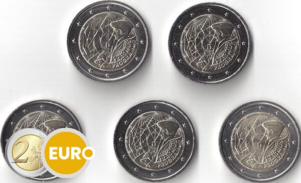 2 euros Allemagne 2022 - Erasmus ADFGJ UNC