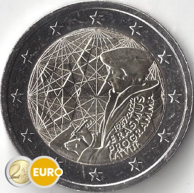 2 euro Latvia 2022 - Erasmus UNC