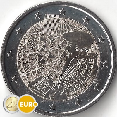 2 euros Luxembourg 2022 - Erasmus UNC