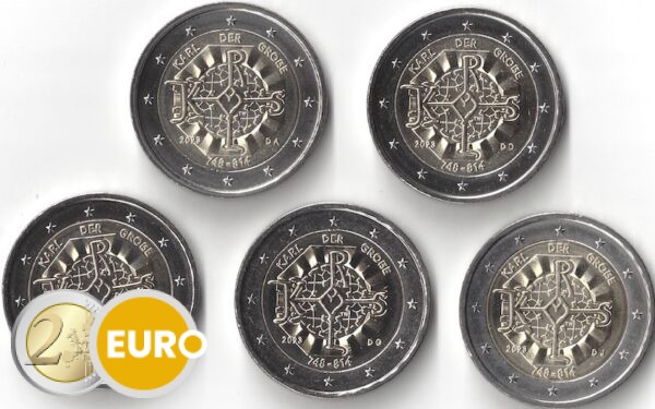 2 euros Allemagne 2023 - ADFGJ Charlemagne UNC