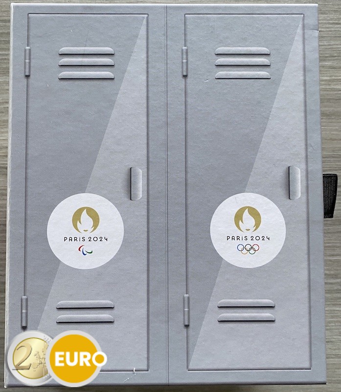 9 x 10 Euro Frankreich 2023 - Phryges UNZ Silber - Band 1 + Sammelbox