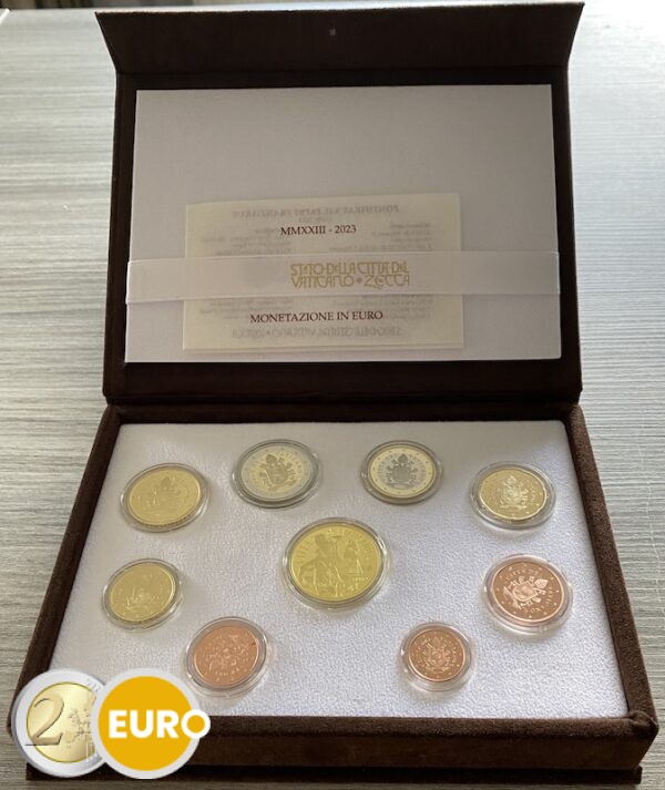 Euro set BE Proof Vatican 2023 + 50 euro gold