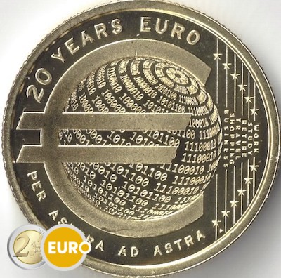 2,50 euro Belgie 2022 - 20 jaar euro UNC