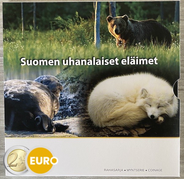 Euro set BU FDC Finland 2023 Endangered species