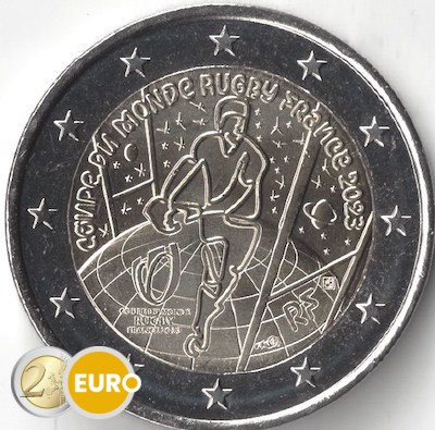 2 euro France 2023 - World Cup Rugby UNC