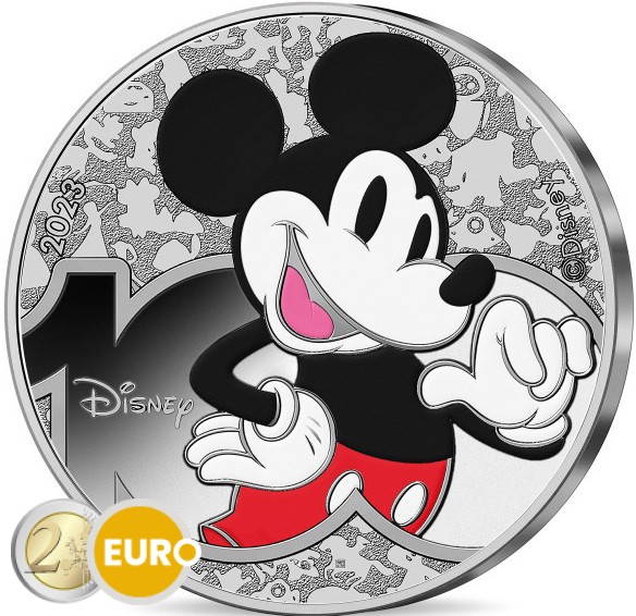 10 Euro Frankreich 2023 - 100 Jahre Disney – Mickey Maus UNZ